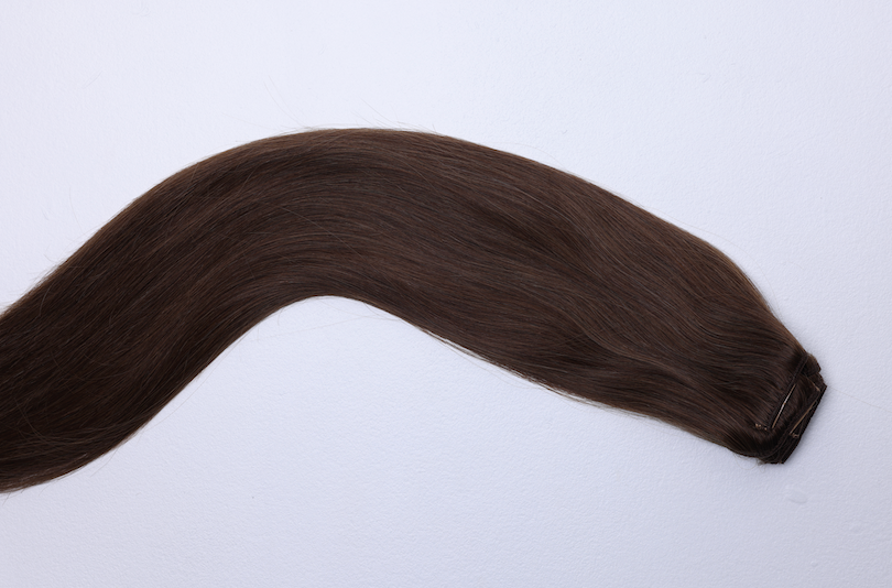 Straight Clip-In Extensions – Luxor (Brown)